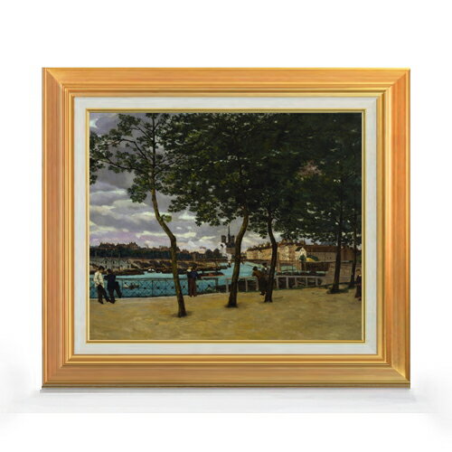 ������ ľɮ�ž夲�ۥ���ޥ� View of the Seine, Paris F8 �ڥ��åץ��졼�ɳۡ� ���� ���� 8�� ���� ���ʲ� 592��518mm ...