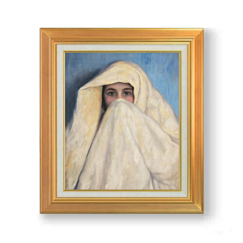 【油絵 直筆仕上げ】バルボサ A moura F8 【アップグレード額】 絵画 販売 8号 油彩 人物画 592×518mm ..