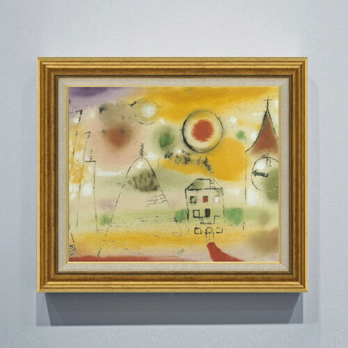 パウル・クレー WinterDay,Shortly before Noon F8  絵画 販売 8号 油彩 抽象画 596×522mm 複製画 送料無料 プレゼント ギフト 開店祝い 開業祝い 退職祝い 新築祝い リビング 玄関 モダン 近代アート 壁掛け