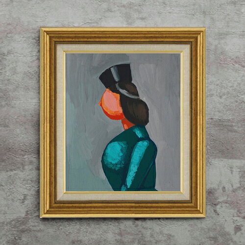 【 油絵 直筆仕上げ 】 ウィーナー Ohne Title F8 【アップグレード額】 絵画 販売 8号 油彩 抽象画 596×522mm 送料無料 複製画 プレゼント ギフト 開店祝い 開業祝い 退職祝い 新築祝い リビング 玄関 モダン 近代アート 壁掛け ラッピング 贈り物