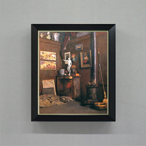 絵自体（キャンバス）の大きさ　455×380mm 表面アクリル透明保護板　額縁吊り紐　付属 ※一部在庫商品は早期出荷可能の場合がございます。 お急ぎに際は別途Eメールにてお問い合わせください。 お問い合わせメールアドレス 　shopmaster@artrest.jp 【留意事項】 ※注文個数によりお届け日が変わることがあります。 ※直筆仕上げ商品のため色彩が若干異なる場合がございますので 予めご了承くださいませ。 絵画 販売 インテリア 油絵 油彩 壁掛け 複製画 風景画 ゴッホ モネ ルノワール その他 静物画 肖像画 アート プレゼント 開業祝い 退職祝い 新築祝い 玄関 リビングアート 風水 縁起 フレーム 贈り物カイユボット アトリエのインテリア