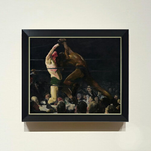 絵自体（キャンバス）の大きさ　455×380mm 表面アクリル透明保護板　額縁吊り紐　付属 ※一部在庫商品は早期出荷可能の場合がございます。 お急ぎに際は別途Eメールにてお問い合わせください。 お問い合わせメールアドレス 　shopmaster@artrest.jp 【留意事項】 ※注文個数によりお届け日が変わることがあります。 ※直筆仕上げ商品のため色彩が若干異なる場合がございますので 予めご了承くださいませ。 絵画 販売 インテリア 油絵 油彩 壁掛け 複製画 風景画 ゴッホ モネ ルノワール その他 静物画 肖像画 アート プレゼント 開業祝い 退職祝い 新築祝い 玄関 リビングアート 風水 縁起 フレーム 贈り物ジョージ・ベローズ Both