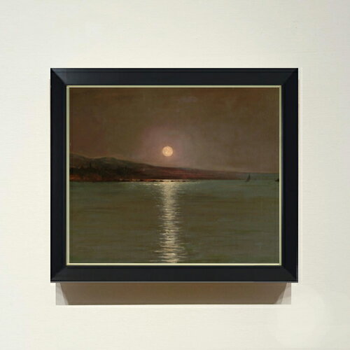 【油絵 直筆仕上げ】ゾナロ Full Moon F8 【シンプルフレーム】 絵画 販売 8号 油彩 風景画 485×410mm ..