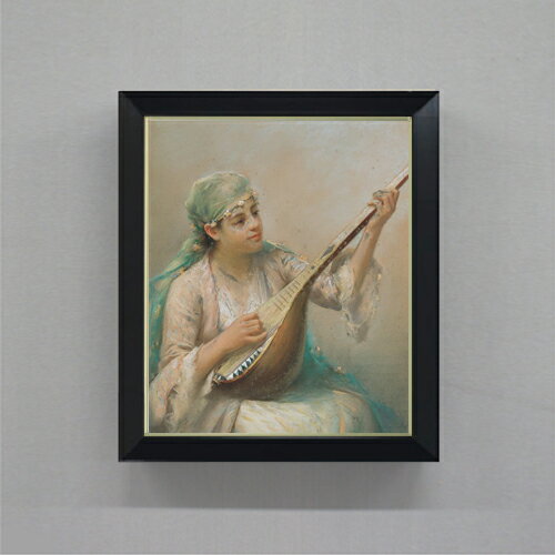 ������ ľɮ�ž夲�ۥե������ȥ��ʥ� Woman Playing a String Instrument F8 �ڥ���ץ�ե졼��� ���� ���� 8�� ���� ��...