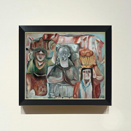 Rakuten - 【油絵 直筆仕上げ】ホジキンス Spanish Shrine F8 【シンプルフレーム】 絵画 販売 8号 油彩 風景画 485×410mm 複製画 送料無料 プレゼント ギフト 開店祝い 開業祝い 退職祝い 新築祝い リビング 玄関 モダン 近代アート 壁掛け