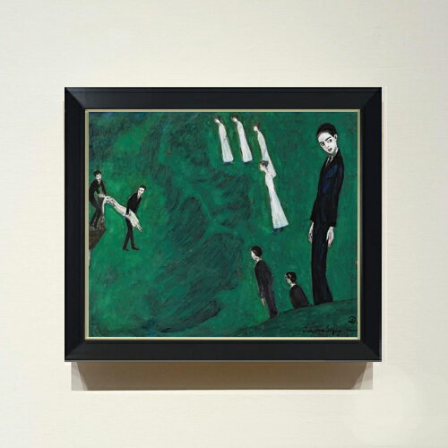 【油絵 直筆仕上げ】ダーデル デン・ドリンナード・フリカン F8 【シンプルフレーム】 絵画 販売 8号 ..