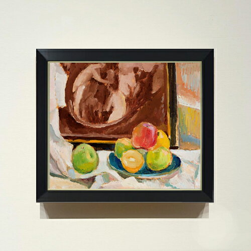 【油絵 直筆仕上げ】ワリシェフスキ 静物画 F8 【シンプルフレーム】 絵画 販売 8号 油彩 静物画 485×4..