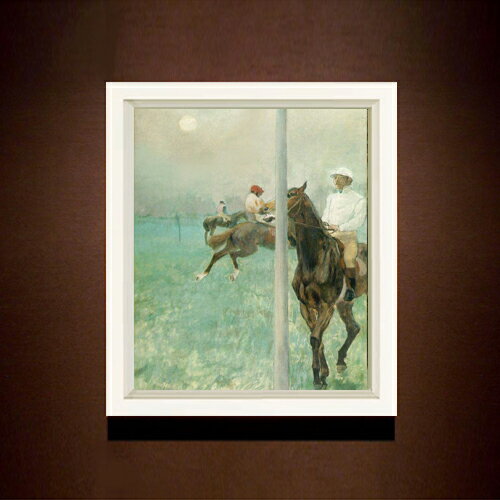 ������ ľɮ�ž夲�ۥɥ� Jockeys Before the Race F8 �ڥ���ץ�ե졼��� ���� ���� 8�� ���� ���ʲ� 485��410mm ʣ����...