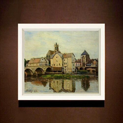 ������ ľɮ�ž夲�ۥ����졼 Moret-sur-Loing, Morning F8 �ڥ���ץ�ե졼��� ���� ���� 8�� ���� ���ʲ� 485��410mm ...