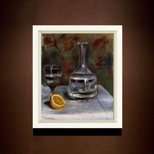 ������ ľɮ�ž夲�ۥ�Υ�� Still Life with Carafe F8 �ڥ���ץ�ե졼��� ���� ���� 8�� ���� ���ʲ� 485��410mm ʣ...