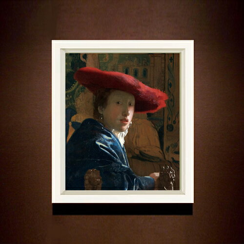 楽天市場】赤い帽子の女 絵画の通販