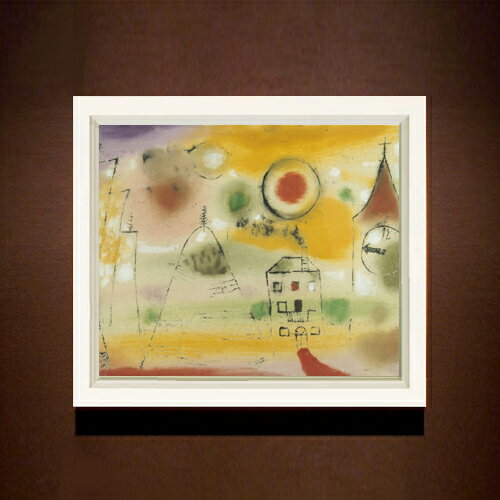 パウル・クレー WinterDay,Shortly before Noon F8  絵画 販売 8号 油彩 抽象画 485×410mm 複製画 送料無料 プレゼント ギフト 開店祝い 開業祝い 退職祝い 新築祝い リビング 玄関 モダン 近代アート 壁掛け