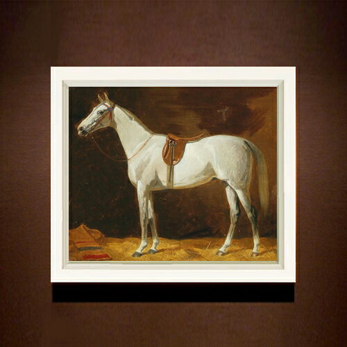 絵自体（キャンバス）の大きさ　455×380mm 表面アクリル透明保護板　額縁吊り紐　付属 ※一部在庫商品は早期出荷可能の場合がございます。 お急ぎに際は別途Eメールにてお問い合わせください。 お問い合わせメールアドレス 　shopmaster@artrest.jp 【留意事項】 ※注文個数によりお届け日が変わることがあります。 ※直筆仕上げ商品のため色彩が若干異なる場合がございますので 予めご了承くださいませ。 絵画 販売 インテリア 油絵 油彩 壁掛け 複製画 風景画 ゴッホ モネ ルノワール その他 静物画 肖像画 アート プレゼント 開業祝い 退職祝い 新築祝い 玄関 リビングアート 風水 縁起 フレーム 贈り物エミール・フォルカース 白い馬