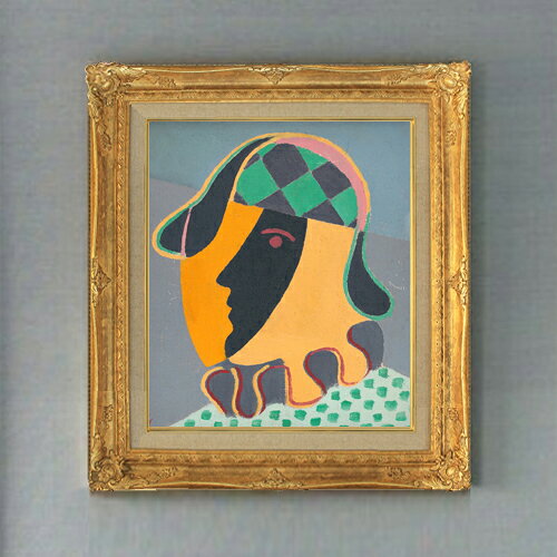 楽天市場】ピエロ（油彩画｜絵画）：アート・美術品・骨董品・民芸品