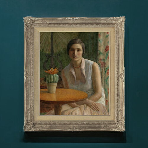 樂天商城 - 【油絵 直筆仕上げ】フリージキー Portrait of a Woman F8 【アップグレード額】 絵画 販売 8号 油彩 人物画 593×518mm 複製画 送料無料 プレゼント ギフト 開店祝い 開業祝い 退職祝い 新築祝い リビングアートフレーム 壁掛け