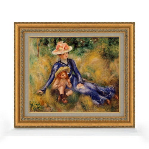 絵自体（キャンバス）の大きさ　455×380mm 表面アクリル透明保護板　額縁吊り紐　付属 ※一部在庫商品は早期出荷可能の場合がございます。 お急ぎに際は別途Eメールにてお問い合わせください。 お問い合わせメールアドレス 　shopmaster@artrest.jp 【留意事項】 ※注文個数によりお届け日が変わることがあります。 ※直筆仕上げ商品のため色彩が若干異なる場合がございますので 予めご了承くださいませ。 絵画 販売 インテリア 油絵 油彩 壁掛け 複製画 風景画 ゴッホ モネ ルノワール その他 静物画 肖像画 アート プレゼント 開業祝い 退職祝い 新築祝い 玄関 リビングアート 風水 縁起 フレーム 贈り物ルノワール イボンヌとジェーン