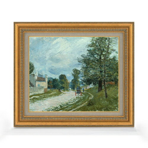 絵自体（キャンバス）の大きさ　455×380mm 表面アクリル透明保護板　額縁吊り紐　付属 ※一部在庫商品は早期出荷可能の場合がございます。 お急ぎに際は別途Eメールにてお問い合わせください。 お問い合わせメールアドレス 　shopmaster@artrest.jp 【留意事項】 ※注文個数によりお届け日が変わることがあります。 ※直筆仕上げ商品のため色彩が若干異なる場合がございますので 予めご了承くださいませ。 絵画 販売 インテリア 油絵 油彩 壁掛け 複製画 風景画 ゴッホ モネ ルノワール その他 静物画 肖像画 アート プレゼント 開業祝い 退職祝い 新築祝い 玄関 リビングアート 風水 縁起 フレーム 贈り物シスレー ターンロード