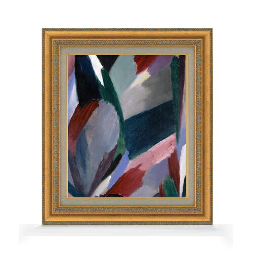 【油絵 直筆仕上げ】ヤウレンスキー ヴァリエーション、厳しい冬 F8 【額入り】 絵画 販売 8号 油彩 抽..