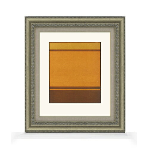 【油絵 直筆仕上げ】ウォード 壊れたオレンジと黄褐色の相似性の調和 F8 【額入り】 絵画 販売 8号 油彩 抽象画 602×528mm 複製画 送料無料 プレゼント ギフト 開店祝い 開業祝い 退職祝い 新築祝い リビング 玄関 モダン アートフレーム 壁掛け