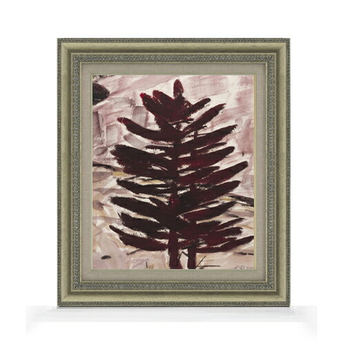 【油絵 直筆仕上げ】ロルフス　ロートブラウネ・タンネ F8 【額入り】 絵画 販売 8号 油彩 抽象画 602×..