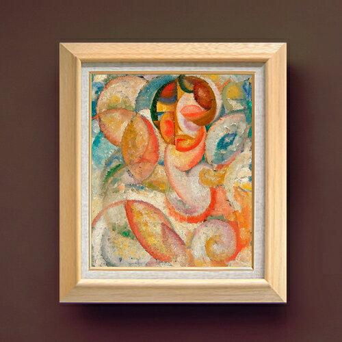 Rakuten - 【油絵 直筆仕上げ】アマデオ・デ・ソウザ・カルドソ Unknown title F8 【額入り】 絵画 販売 8号 油彩 抽象画 600×526mm 複製画 送料無料 プレゼント ギフト 開店祝い 開業祝い 退職祝い 新築祝い リビング 玄関 モダン アートフレーム 壁掛け