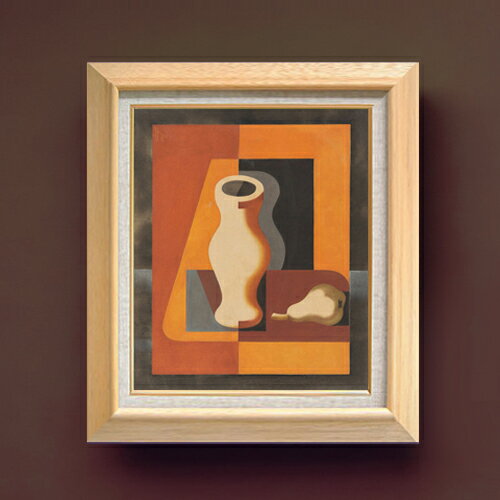 樂天商城 - 【油絵 直筆仕上げ】ホエール シュティレーベン・ミット・クリュッグとビルネ F8 【額入り】 絵画 販売 8号 油彩 抽象画 600×526mm 複製画 送料無料 プレゼント ギフト 開店祝い 開業祝い 退職祝い 新築祝い リビング 玄関 モダン アートフレーム 壁掛け