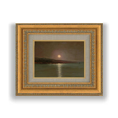 【油絵 直筆仕上げ】ゾナロ Full Moon SMサイズ 額入り 油絵直筆仕様げ 372×303mm 額縁ガラス板 ｜ 絵画 アート インテリア 壁掛け複製画