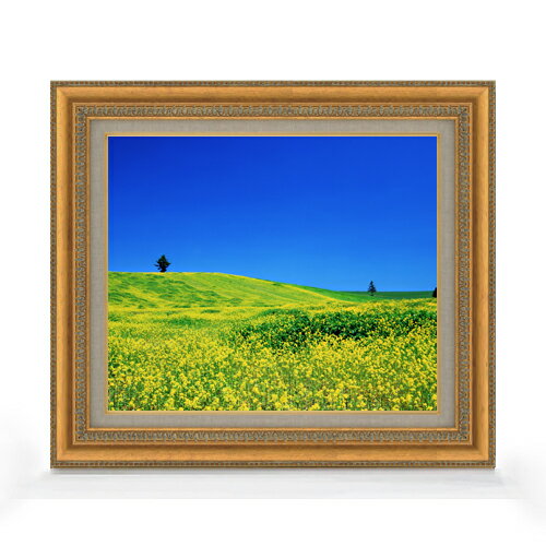 絵自体（キャンバス）の大きさ　455×380mm 表面アクリル透明保護板　額縁吊り紐　付属 ※一部在庫商品は早期出荷可能の場合がございます。 お急ぎに際は別途Eメールにてお問い合わせください。 お問い合わせメールアドレス 　shopmaster@artrest.jp 【留意事項】 ※注文個数によりお届け日が変わることがあります。 ※直筆仕上げ商品のため色彩が若干異なる場合がございますので 予めご了承くださいませ。 絵画 販売 インテリア 油絵 油彩 壁掛け 複製画 風景画 アート プレゼント 開業祝い 退職祝い 新築祝い 玄関 リビングアート 風水 縁起 フレーム 贈り物春-菜の花畑-