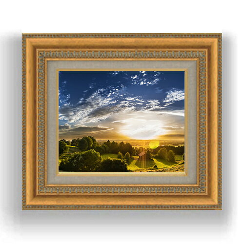 額縁外寸サイズ ---------------------------------------------- ゴールドC/シルバーC 422×370mm ブラウン/ベーシック 420×368mm ---------------------------------------------- 絵自体（キャンバス）の大きさ　273×220mm 付属品：吊り紐、吊り金具（額側）、表面透明板 ※一部在庫商品は早期出荷可能の場合がございます。 お急ぎに際は別途Eメールにてお問い合わせください。 お問い合わせメールアドレス 　shopmaster@artrest.jp 留意事項 ・ラッピング包装希望の場合は次々画面注文備考欄に記載ください。 ・直筆仕上げ商品のため色彩が若干異なる場合がございますので 予めご了承くださいませ。 絵画 販売 インテリア 油絵 油彩 壁掛け 複製画 風景画 ゴッホ モネ ルノワール その他 静物画 肖像画 アート プレゼント 開業祝い 退職祝い 新築祝い 玄関 リビングアート 風水 縁起 フレーム 贈り物ババリア、 牧草地の風景　