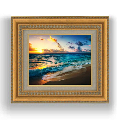 額縁外寸サイズ ---------------------------------------------- ゴールドC/シルバーC 422×370mm ブラウン/ベーシック 420×368mm ---------------------------------------------- 絵自体（キャンバス）の大きさ　273×220mm 付属品：吊り紐、吊り金具（額側）、表面透明板 ※一部在庫商品は早期出荷可能の場合がございます。 お急ぎに際は別途Eメールにてお問い合わせください。 お問い合わせメールアドレス 　shopmaster@artrest.jp 留意事項 ・ラッピング包装希望の場合は次々画面注文備考欄に記載ください。 ・直筆仕上げ商品のため色彩が若干異なる場合がございますので 予めご了承くださいませ。 絵画 販売 インテリア 油絵 油彩 壁掛け 複製画 風景画 ゴッホ モネ ルノワール その他 静物画 肖像画 アート プレゼント 開業祝い 退職祝い 新築祝い 玄関 リビングアート 風水 縁起 フレーム 贈り物ビーチ-熱帯-　