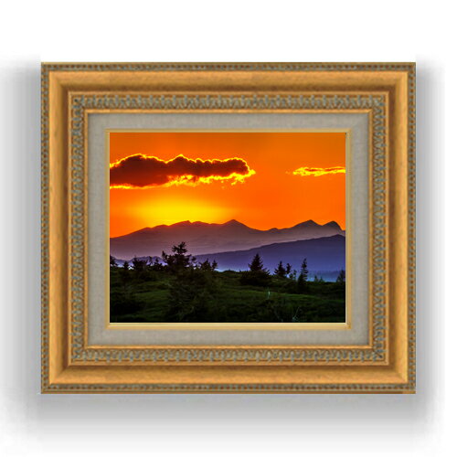 【油絵 直筆仕上げ】ブライズワードからの眺め　 F3サイズ 額入り　【キャンバス・額縁】　油彩　風景..