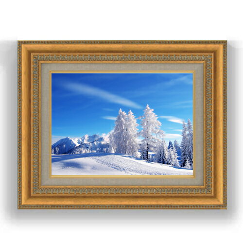 額縁外寸サイズ ---------------------------------------------- ゴールドC/シルバーC 481×391mm ブラウンB 461×370mm ベーシック 479×389mm クラシックゴールド/クラシックシルバー 475×385mm ---------------------------------------------- 付属品：吊り紐、吊り金具（額側）、表面ガラス板 ※一部在庫商品は早期出荷可能の場合がございます。 お急ぎに際は別途Eメールにてお問い合わせください。 お問い合わせメールアドレス 　shopmaster@artrest.jp 留意事項 ・ラッピング包装希望の場合は次々画面注文備考欄に記載ください。 ・直筆仕上げ商品のため色彩が若干異なる場合がございますので 予めご了承くださいませ。 絵画 販売 インテリア 油絵 油彩 壁掛け 複製画 風景画 ゴッホ モネ ルノワール その他 静物画 肖像画 アート プレゼント 開業祝い 退職祝い 新築祝い 玄関 リビングアート 風水 縁起 フレーム 贈り物冬の幻想 額入り