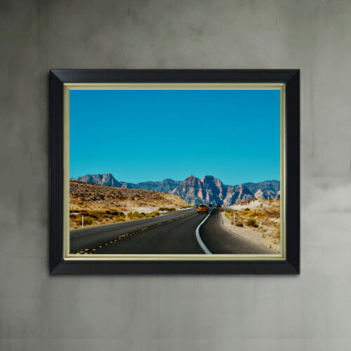 【油絵 直筆仕上げ】ユタ、バッドランズ F6サイズ 額入り 【アップグレードフレーム】 油彩 風景画 オリジナルインテリア絵画 風水画 476×384mm 複製画 送料無料 プレゼント ギフト 開店祝い 開業祝い 退職祝い 新築祝い リビング 玄関