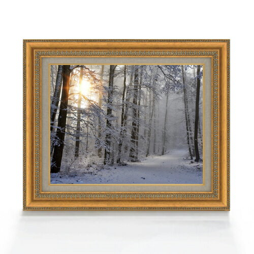 絵自体（キャンバス）の大きさ　410×318mm 【お届け日数】 ご注文日から　8-12日以内　に到着いたします。 ※一部在庫商品は早期出荷可能の場合がございます。 お急ぎに際は別途Eメールにてお問い合わせください。 お問い合わせメールアドレス 　shopmaster@artrest.jp 【留意事項】 ※注文個数によりお届け日が変わることがあります。 ※直筆仕上げ商品のため色彩が若干異なる場合がございますので 予めご了承くださいませ。 絵画 販売 インテリア 油絵 油彩 壁掛け 複製画 風景画 ゴッホ モネ ルノワール その他 静物画 肖像画 アート プレゼント 開業祝い 退職祝い 新築祝い 玄関 リビングアート 風水 縁起 フレーム 贈り物冬、木漏れ日