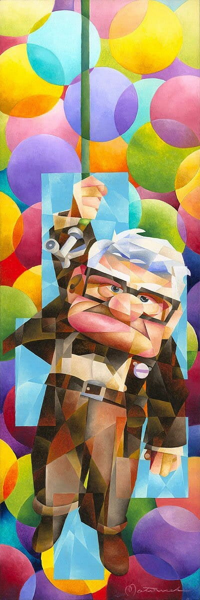 無料発送セール ディズニー絵画 カールじいさんの空飛ぶ家 アップ ゴーズ カール 限定295部 キャンバスジークレ額縁5種展開 作家サイン 作品証明書 展示用フック付 輸入品 使い勝手の良い Demo Filmfaremiddleeast Com