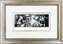 【レビュー特典付き】ピカソ絵画 ピカソ絵「ゲルニカ」作品証明書 展示用フック 限定エディション付複製画ジークレ【輸入品】
