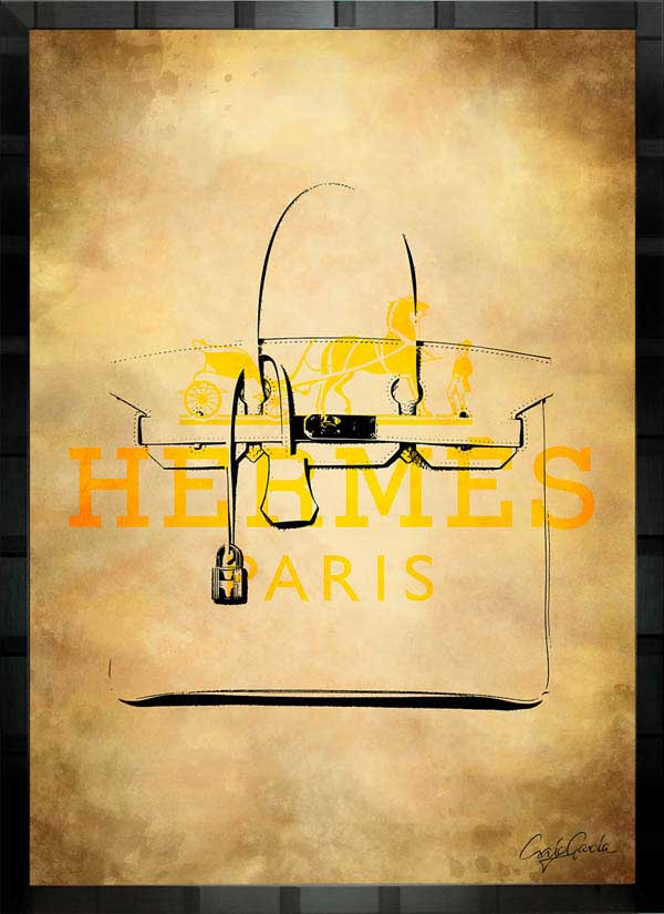 絵画 インテリア ブランドオマージュアート/クレイグ ガルシア A1アートポスター(3)