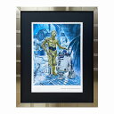 スターウォーズ絵画 公式 Star Wars「南で待機中」額付きジークレ 証明書付き スターウォーズアートコレクション スターウォーズグッズ【輸入品】(3)
