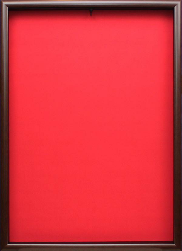 ユニフォームケース セピア/レッド 展示用フック付き【ユニフォーム】【ユニフォーム額】【ユニフォーム 収納】【ユニフォーム 飾る】通販 サッカー 用品 セール