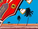 「ミュージック ブリーズ 〜MUSIC BREEZE〜」最新作■鈴木英人-版画(額装版画)■FMステーション表紙■E.M.グラフ(ジクレー)2025年