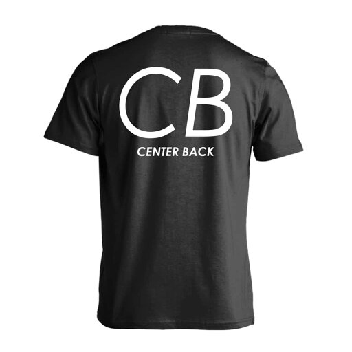 ハンドボール Tシャツ 半袖 メンズ レディース ジュニア 練習着 ドライ おもしろ tシャツ 速乾 スポーツ 名入れ 女子 男子 チーム おしゃれ 文字入れ無料 「CB CENTER BACK シンプルポジションロゴ」 アートワークスコウベ 【送料無料】 ハンドボール Tシャツ 半袖 メンズ レディース ジュニア 練習着 ドライ おもしろ tシャツ 速乾 スポーツ 名入れ 女子 男子 チーム おしゃれ 文字入れ無料 「CB CENTER BACK シンプルポジションロゴ」 アートワークスコウベ 【送料無料】