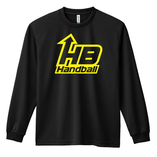 ハンドボール ロンT 長袖Tシャツ メンズ レディース ジュニア 練習着 ドライ おもしろ tシャツ ふざけ 名入れ おしゃれ キッズ 文字入れ無料 「アローロゴデザイン HB Handball」 アートワークスコウベ 【送料無料】 ハンドボール ロンT 長袖Tシャツ メンズ レディース ジュニア 練習着 ドライ おもしろ tシャツ ふざけ 名入れ おしゃれ キッズ 文字入れ無料 「アローロゴデザイン HB Handball」 アートワークスコウベ 【送料無料】