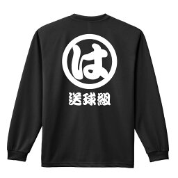 ハンドボール ロンT 長袖Tシャツ メンズ レディース ジュニア 練習着 ドライ おもしろ tシャツ ふざけ 名入れ 文字入れ無料 「送球組 は組」 アートワークスコウベ 【送料無料】