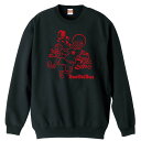 \10%OFFクーポン/ ハンドボール トレーナー スウェット メンズ レディース ジュニア 裏パイル 練習着 おもしろ 名入れ おしゃれ 文字入れ無料 綿10...