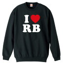 ハンドボール トレーナー スウェット メンズ ジュニア 裏パイル 練習着 名入れ・文字入れ無料 「I LOVE RB」 アートワークスコウベ 【送料無料】ネーム入れ無料!! ロゴ下の競技名を好きな文字に変更できます。独自デザインとプリントのクオリティにこだわったアートワークスコウベのオリジナルウェアです。当店で販売しているスポーツウェアには英数字20文字以内で好きな文字を入れることができます。チーム名を入れて、皆で揃えるもよし、個人の名前を入れるのもよし。お好きな文字を入れましょう！前面デザイン背面デザインカラーバリエーション【ブランド】ARTWORKS-KOBE (アートワークスコウベ)【生地について】10.0オンス 裏パイル トレーナー素材：綿100%※ お客様のモニター環境によって、実際の商品と色合いが異なる場合がございます【プリント内容】I LOVE RB (RIGHT BACK)【こんなスポーツにオススメ】- HANDBALL (ハンドボール、ハンド)【お届け予定日】この商品は受注生産のため、ご注文から3-5営業日ほどで発送いたします。【サイズ表】お客さまが普段着用されているウェアを測って比較するとサイズ感がよくわかるのでオススメです。体型やお好みの着こなしに合わせてお選びください。(単位: cm)身丈身幅肩幅袖丈110cm44352940130cm51403545150cm58474053S62524457M66554859L70585260XL75635561XXL80685861【サイズ別の着用イメージ】【ラッピングオプション】(+440円)特別なギフト、プレゼント用に！プレゼントの定番ラッピングといえばコレ！ サプライズやワクワク感を演出できる人気のリボン付きギフトバッグです。落ち着いたマット調のカラーを採用し、さわるとしっとりした質感で高級感があり、厚手のポリエチレン二重構造なのでとても丈夫です。一緒にご購入いただくと、ウェアをラッピングしてお届け！ウェアと一緒に注文いただくと、ギフトバッグに1つにまとめてラッピングした状態でお届けします。ギフトバッグならリボンをほどくだけでカンタンに商品を取り出せるので、プレゼント前にご自身で商品の確認をできるのでオススメです。【ギフトラッピング】リボン付きギフトバッグ レッド 1包装【ラッピングサービス】(+440円) はコチラ &#8811;