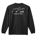 陸上競技 マラソン ランニング ロンT 長袖Tシャツ メンズ レディース ジュニア 練習着 ドライ おもしろ tシャツ ふざけ 名入れ おしゃれ キッズ 文字入...