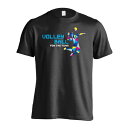 バレーボール Tシャツ 半袖 メンズ レディース ジュニア 練習着 ドライ おもしろ tシャツ 速乾 スポーツ 名入れ 女子 男子 チーム おしゃれ 文字入れ無...