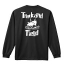 陸上競技 マラソン ランニング ロンT 長袖Tシャツ メンズ レディース ジュニア 練習着 ドライ おもしろ tシャツ ふざけ 名入れ おしゃれ キッズ 文字入...