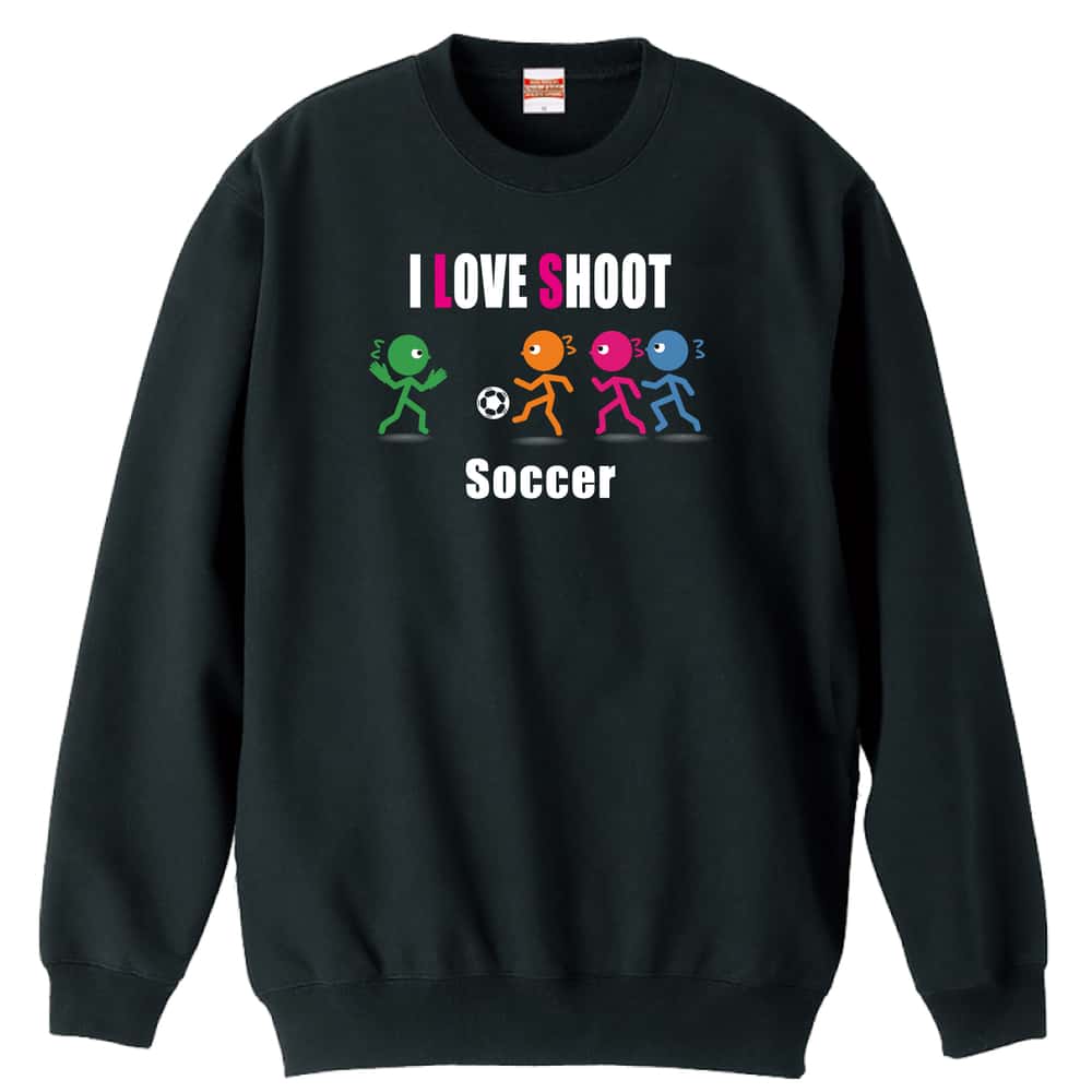 \スーパーSALE特価/ サッカー トレーナー スウェット メンズ レディース ジュニア 裏パイル 練習着 おもしろ 名入れ おしゃれ 文字入れ無料 綿100%...