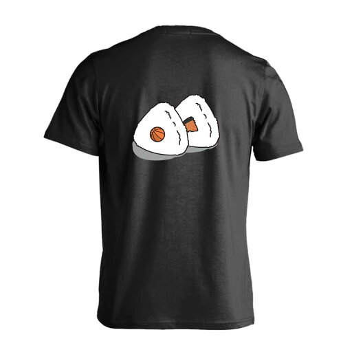 バスケ Tシャツ 半袖 メンズ レディース ジュニア 練習着 ドライ おもしろ tシャツ 速乾 スポーツ 名入れ 女子 男子 チーム おしゃれ 文字入れ無料 「バスケットボール in おにぎり」 アートワークスコウベ 【送料無料】 バスケ Tシャツ 半袖 メンズ レディース ジュニア 練習着 ドライ おもしろ tシャツ 速乾 スポーツ 名入れ 女子 男子 チーム おしゃれ 文字入れ無料 「バスケットボール in おにぎり」 アートワークスコウベ 【送料無料】